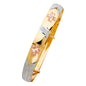 14KT REAL GOLD BANGLE FOR WOMEN
