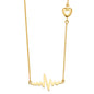 14KT REAL GOLD FANCY NECKLACE FOR WOMEN