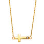 14KT REAL GOLD CROSS NECKLACE FOR WOMEN