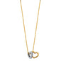 14KT REAL GOLD HEART NECKLACE FOR WOMEN