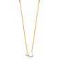 14KT REAL GOLD HEART NECKLACE