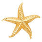 14kt REAL GOLD STARFISH PENDANT