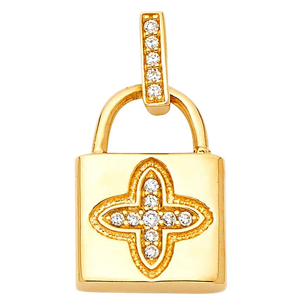14KT REAL GOLD PURSE PENDANT FOR WOMEN