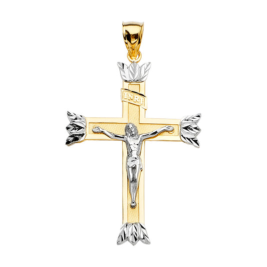 14kt Real Gold Cross Pendant