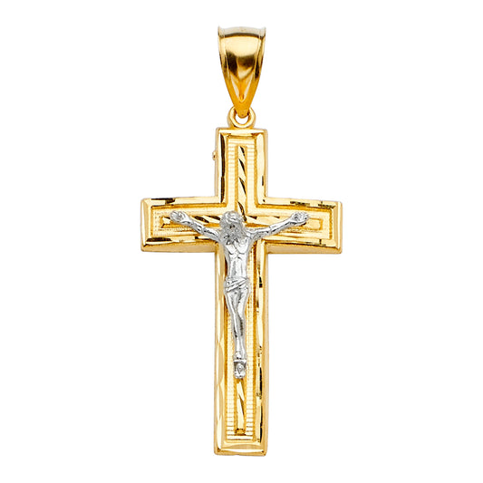 14kt Real Gold Cross Pendant