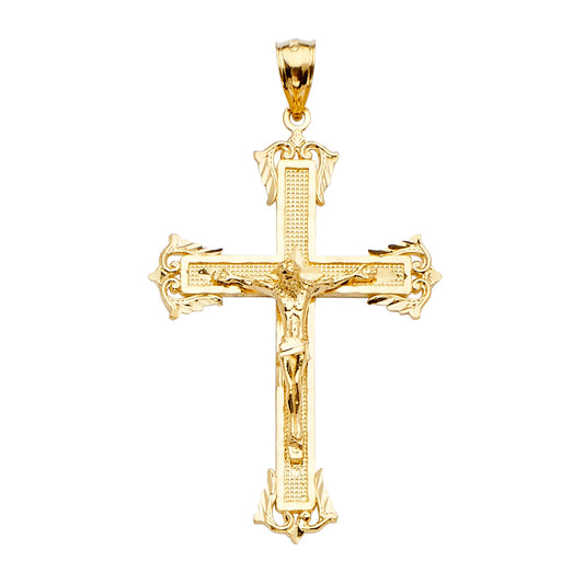 14kt Real Gold Crucifix