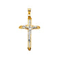 14KT Real Gold Unisex Crucifix