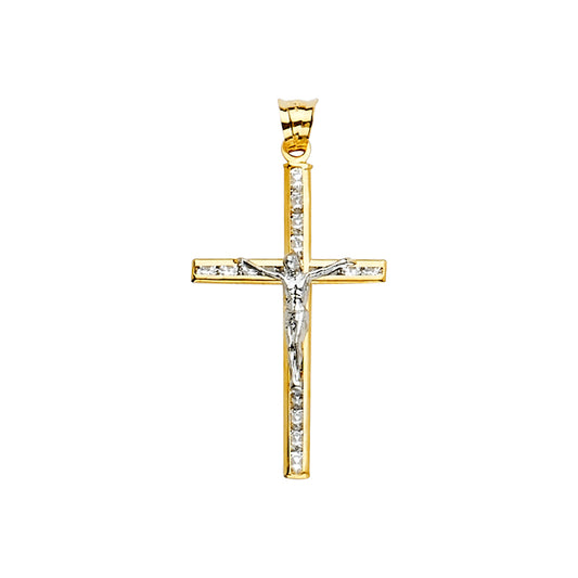 14kt Real Gold Crucifix