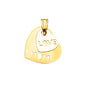 14KT REAL GOLD MOM PENDANT