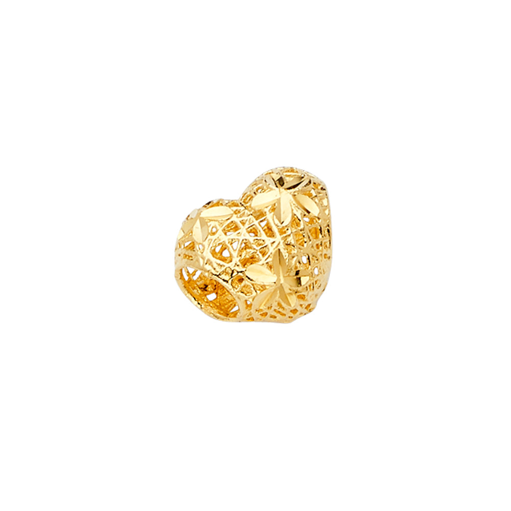 14KT REAL GOLD SLIDER FOR MIX & MATCH BRACELET