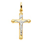 14kt Real Gold Crucifix