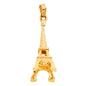 14kt Real Gold Pendant Eiffel Tower