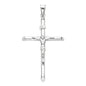 14kt Real White Gold Crucifixes