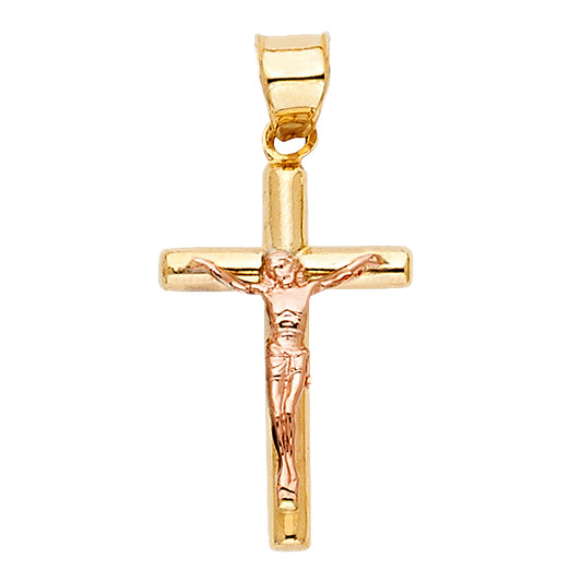 14kt Real Gold Crucifix