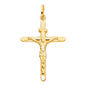 14kt Real Gold Crucifix Pendants