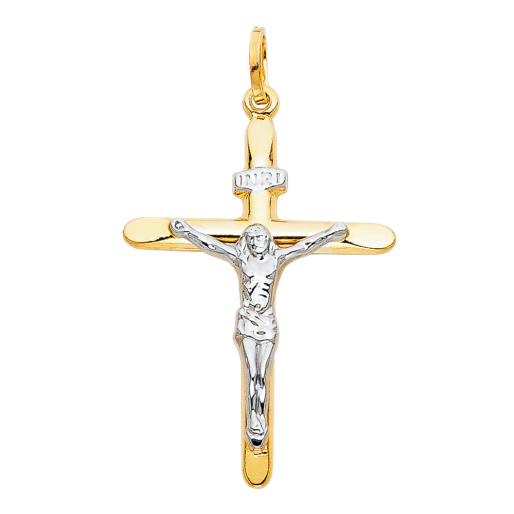 14KT Real Gold Crucifix