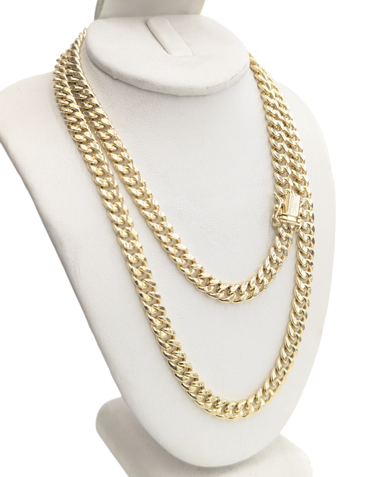 10KT REAL GOLD MIAMI CUBAN CHAIN 6MM