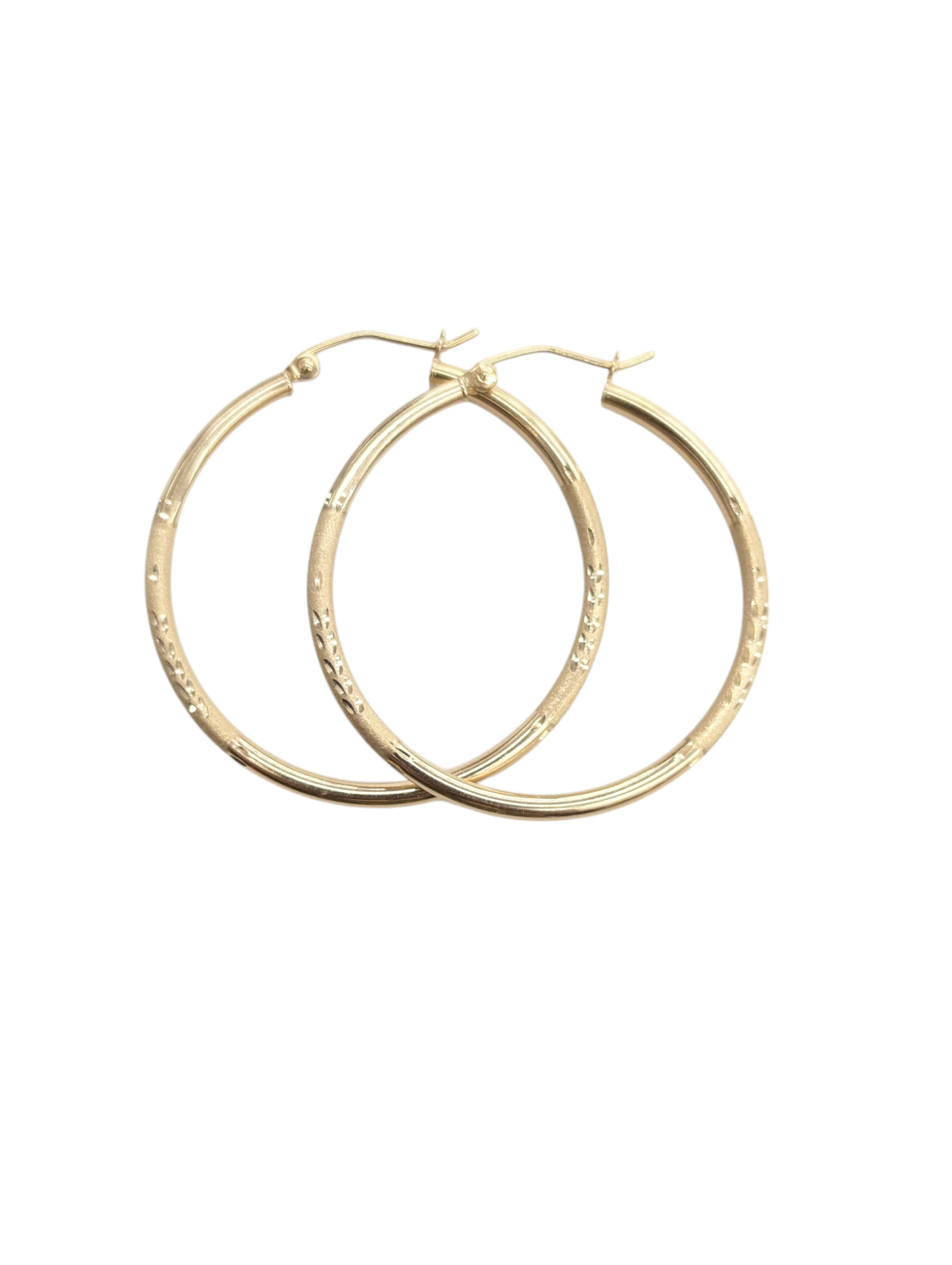 14kt Real Gold Hoop Earring for Women