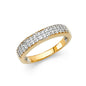 14KT REAL GOLD ENGAGMENT RING FOR WOMEN