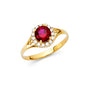 14KT REAL GOLD FANCY RING FOR WOMEN