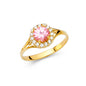 14KT REAL GOLD FANCY RING FOR WOMEN