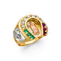 14KT REAL GOLD RELIGIOUS RING FOR MEN