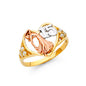 14KT REAL GOLD QUINCE AÑOS RING