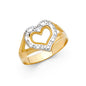 14KT REAL GOLD QUINCE AÑOS RING