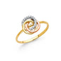 14KT REAL GOLD FANCY RING FOR WOMEN