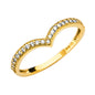 14KT REAL GOLD FANCY RING FOR WOMEN