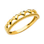 14KT REAL GOLD FANCY RING FOR WOMEN