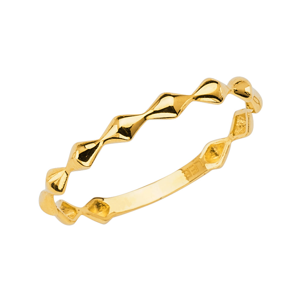 14KT REAL GOLD FANCY RING FOR WOMEN