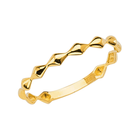 14KT REAL GOLD FANCY RING FOR WOMEN