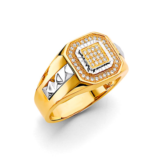14K REAL GOLD RING FOR MEN