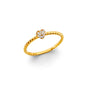 14KT REAL GOLD FANCY RING FOR WOMEN