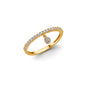 14KT REAL GOLD FANCY RING FOR WOMEN