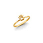 14KT REAL GOLD PUPPY RING FOR WOMEN