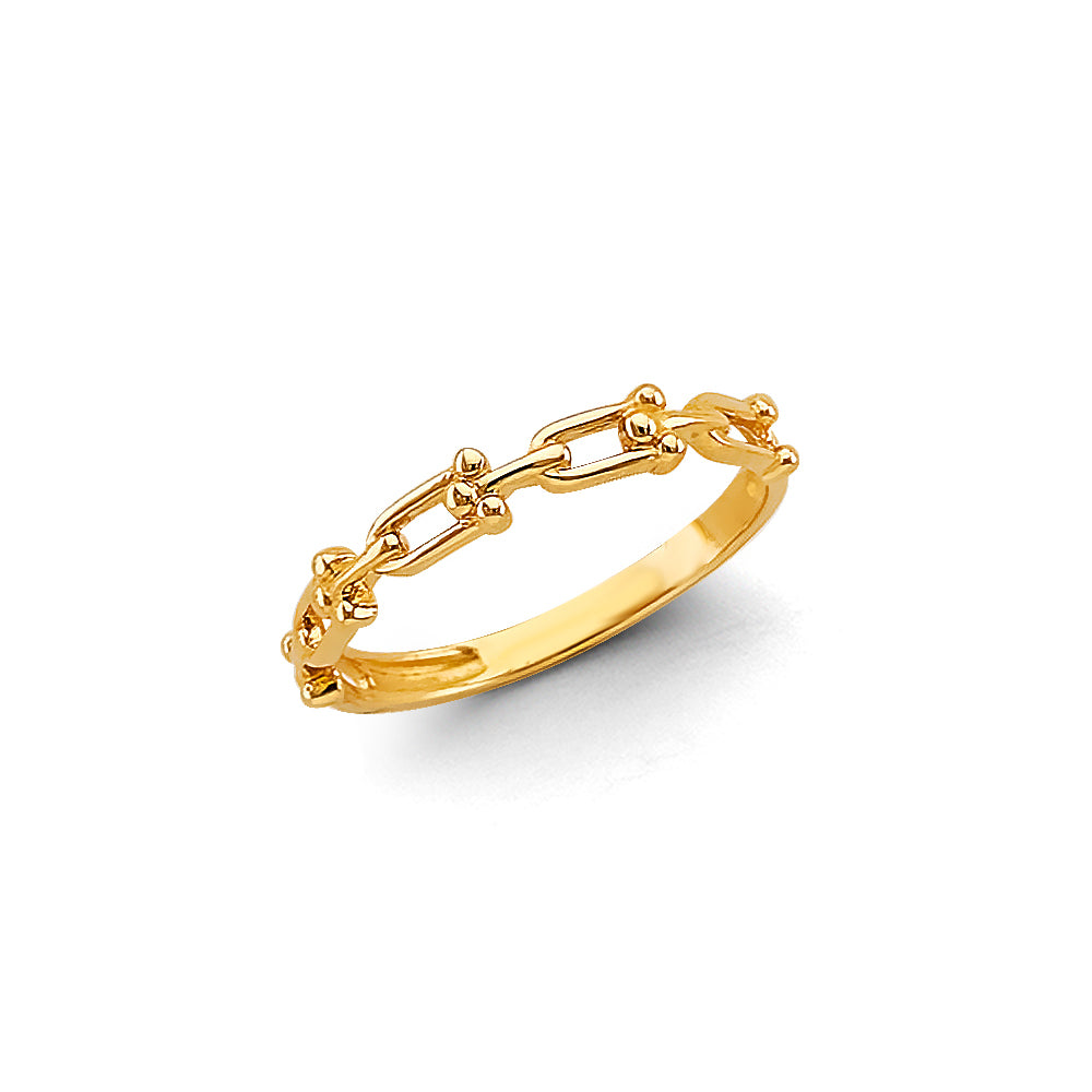 14KT REAL GOLD FANCY RING FOR WOMEN