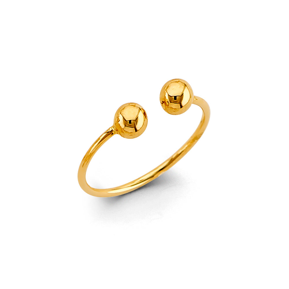 14KT REAL GOLD FANCY RING FOR WOMEN