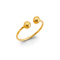 14KT REAL GOLD FANCY RING FOR WOMEN