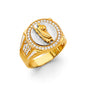 14KT REAL GOLD RELIGIOUS RING FOR MEN