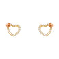 14KT REAL GOLD STUDD EARRING FOR KIDS
