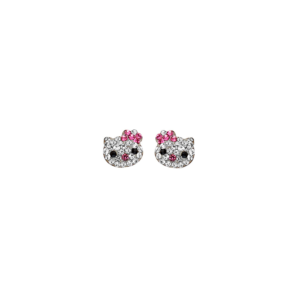 14KT REAL GOLD STUD EARRINGS FOR KIDS