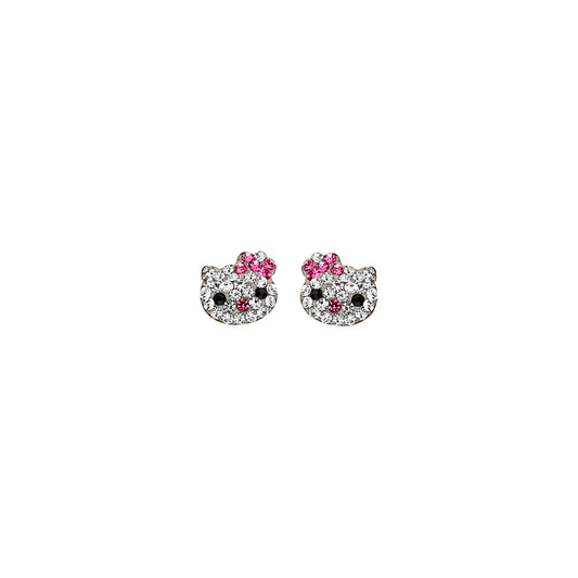 14KT REAL GOLD STUD EARRINGS FOR KIDS