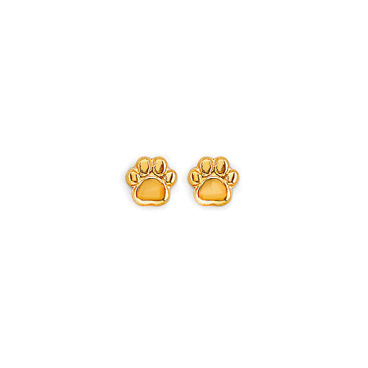 14KT REAL GOLD STUD EARRINGS FOR KIDS
