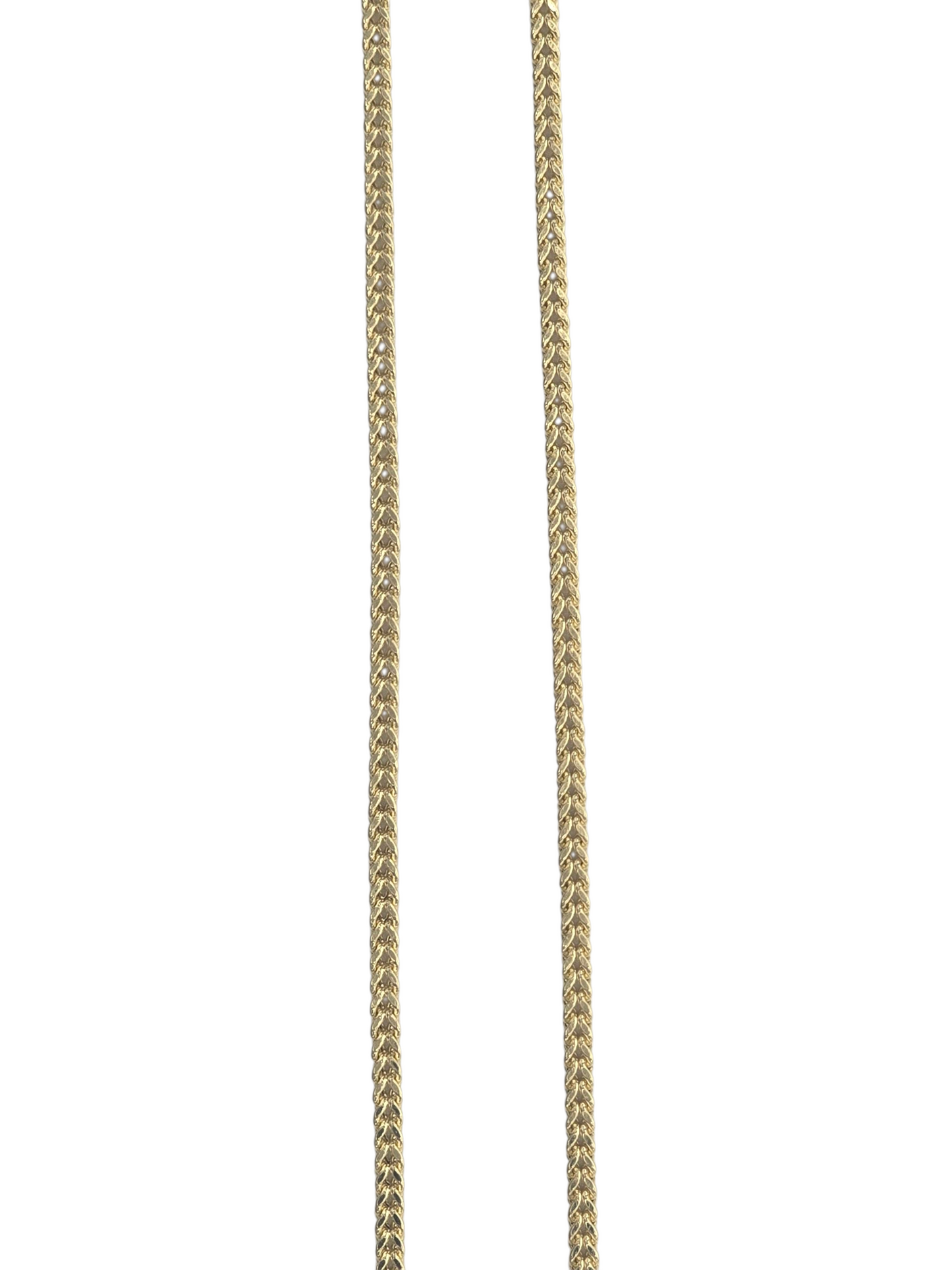 10KT REAL GOLD FRANCO CHAIN