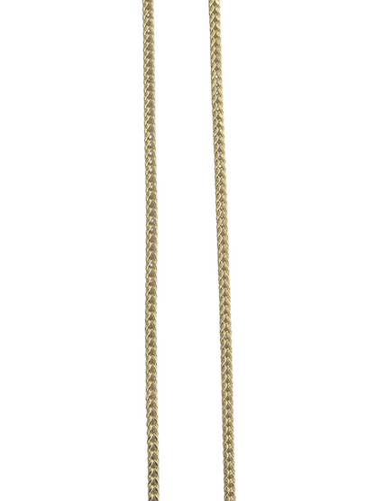 10KT REAL GOLD FRANCO CHAIN