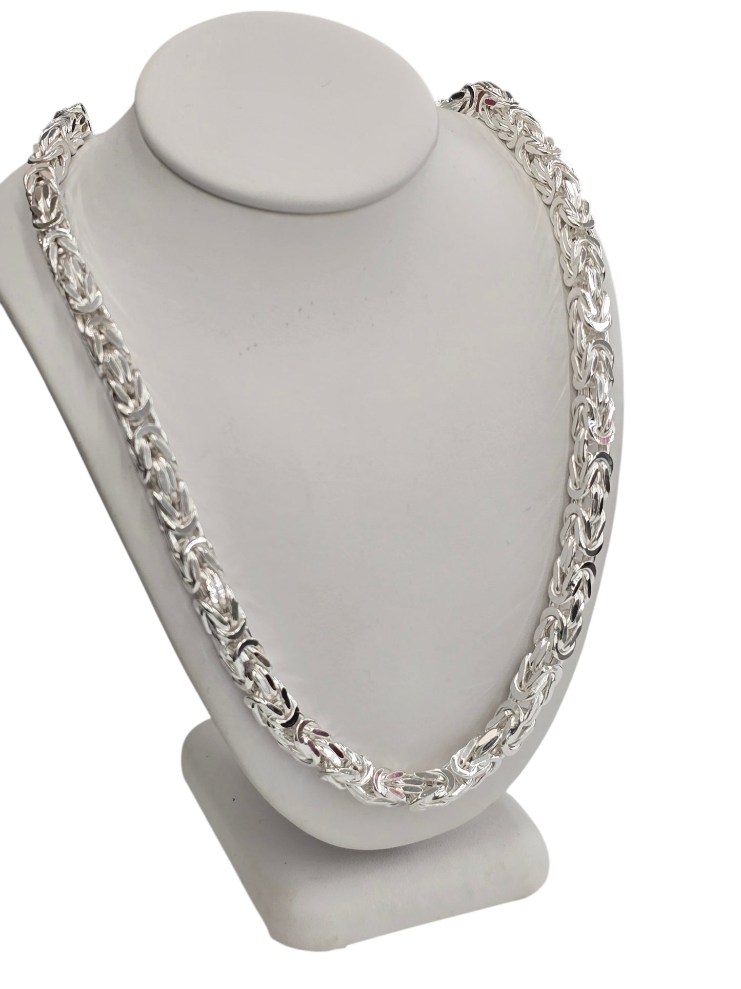 925 Sterling Silver Byzantine Chain 5.5 mm