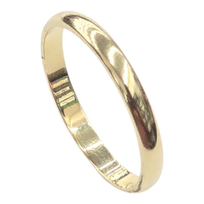 10KT REAL GOLD WEDDING BAND FOR MEN AND WOMEN