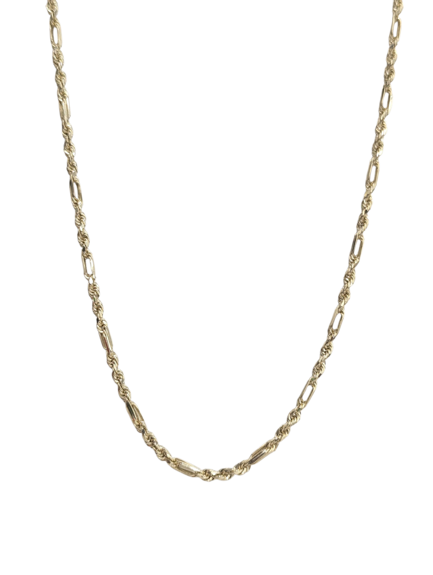 10KT REAL GOLD MILANO CHAIN